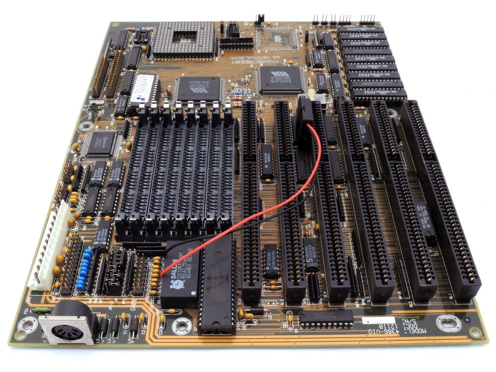 FIC 4386-VIO Vobis Highscreen 486 Universal Board Socket 1 Mainboard 256KB Cache