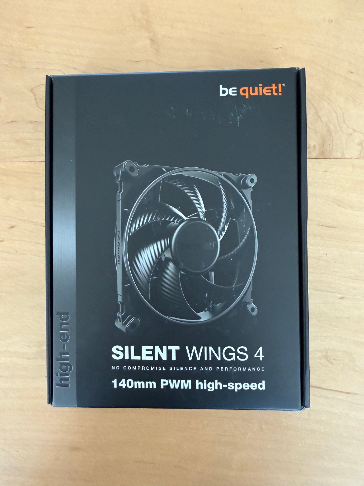 be quiet! Silent Wings 4 PWM high-speed 140mm Case Fan – Black