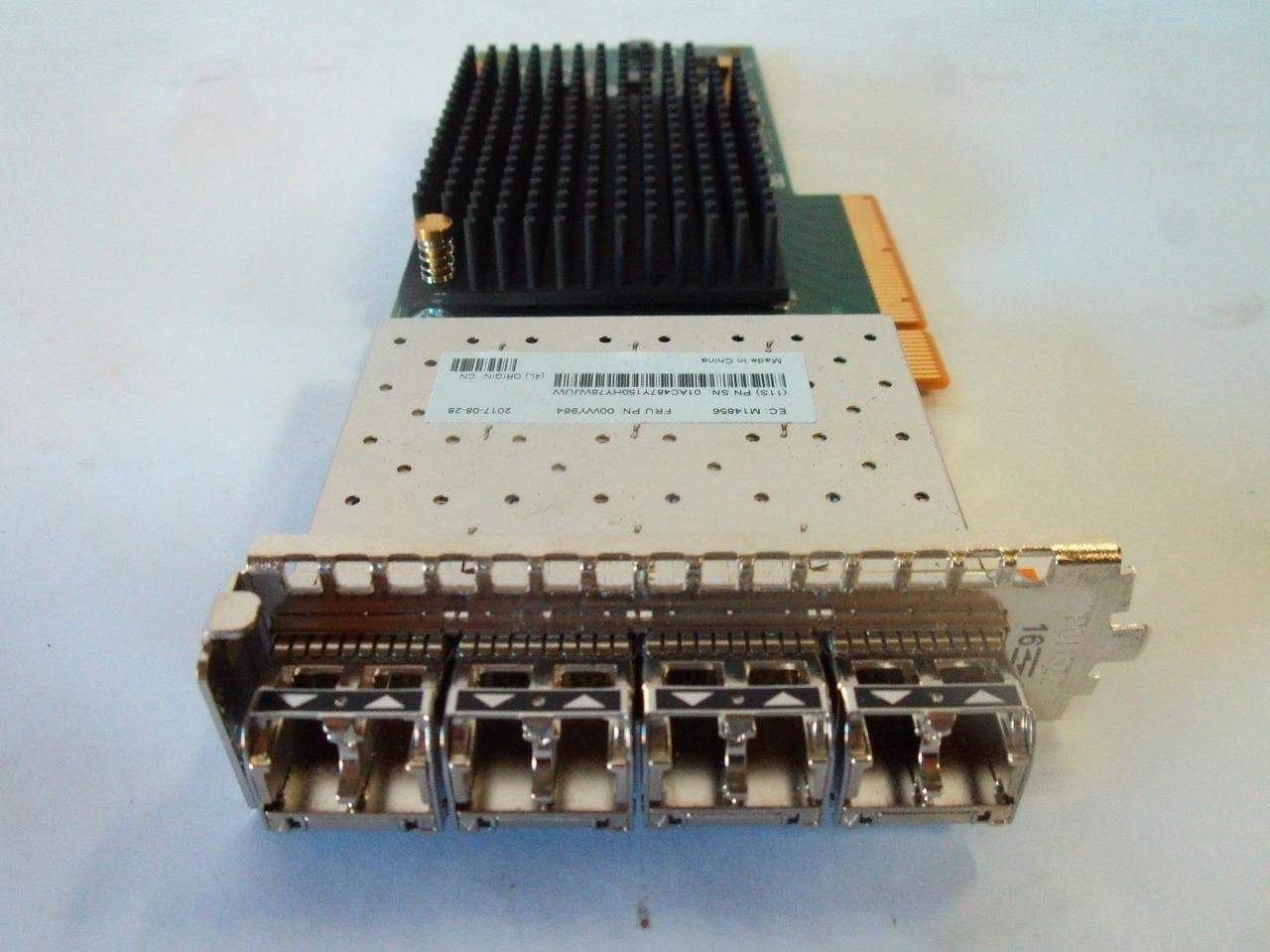 Lenovo 00WY984 01AC487 4-Port 16Gb Fibre Channel PCIe HBA Card (B4456)