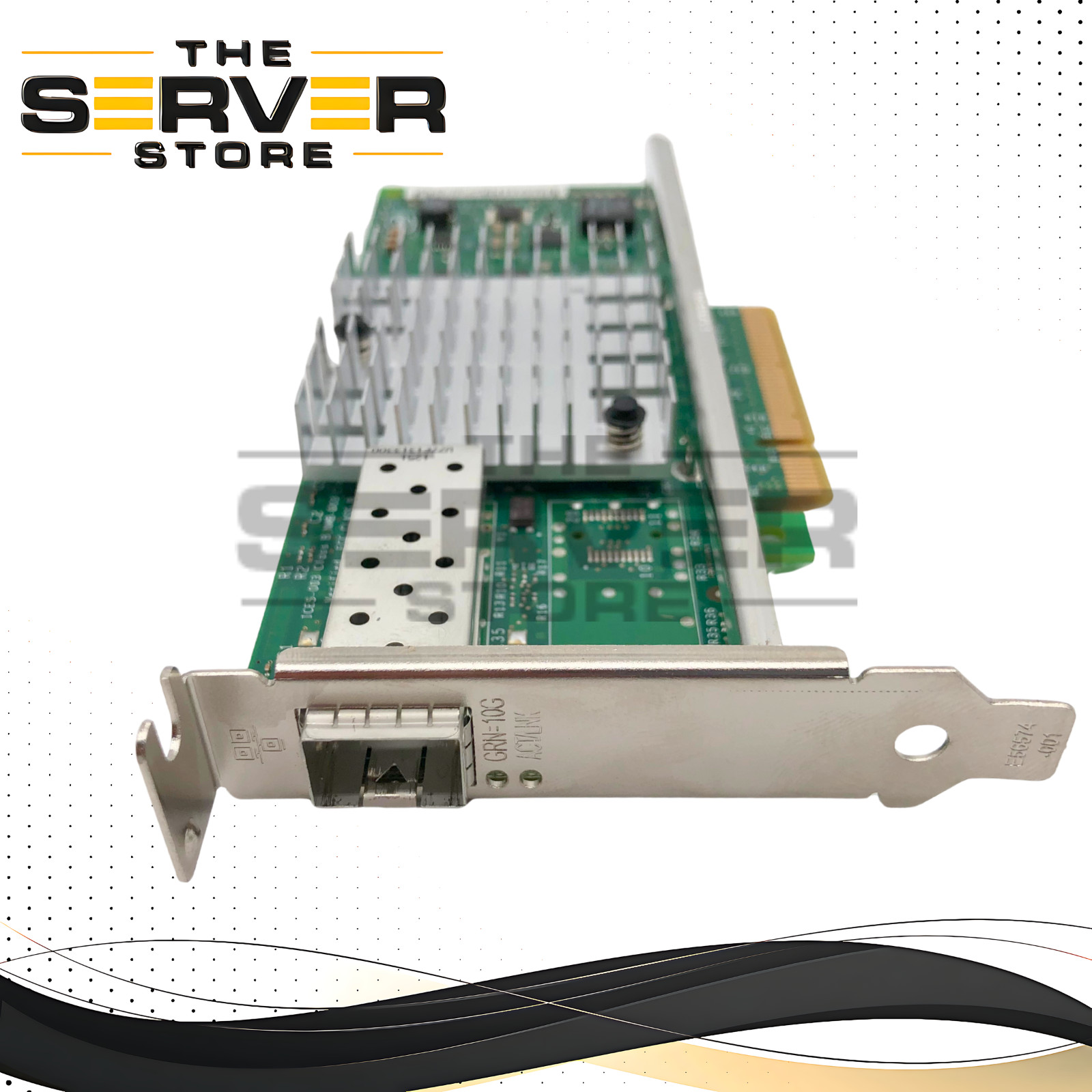 HPE Intel X520-SR1 1-Port 10Gb SFP+ PCIe 2.0 x8 NIC *LP* G80182-001 713568-001