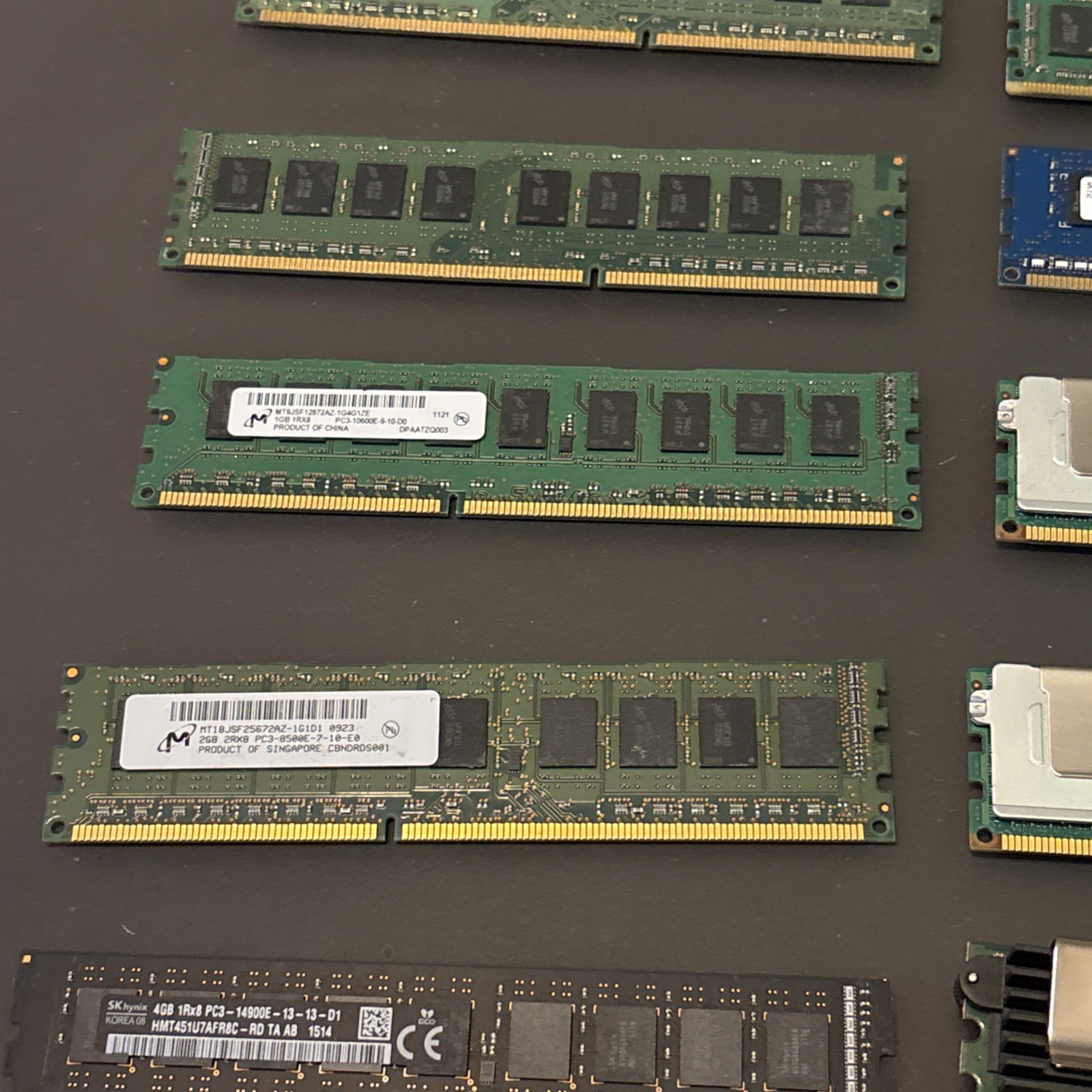 Mix Ram Lot Gold Mining SOLD AS-IS For Parts Unknown Condition 21 Pieces Lg Lot