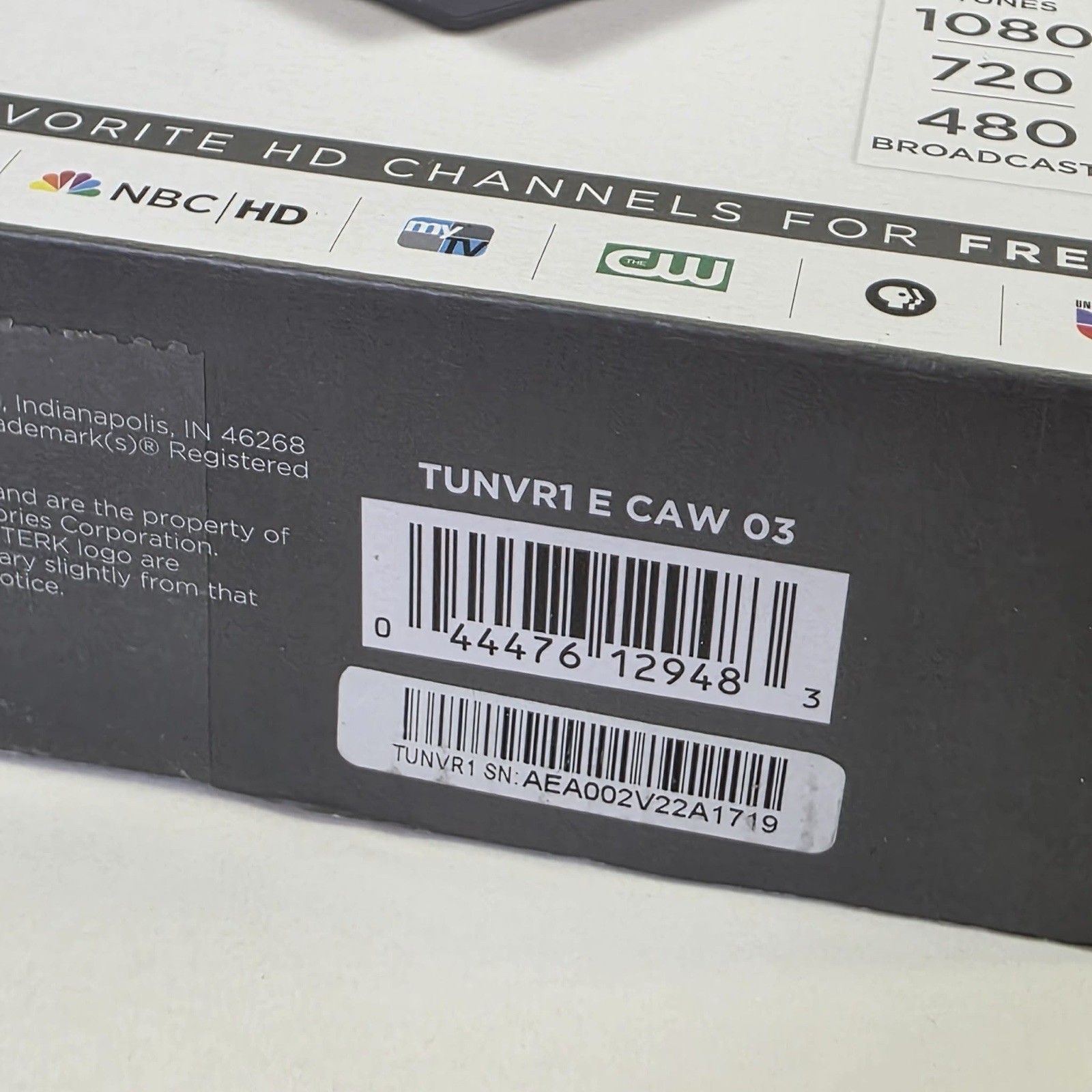 Terk HD Digital TV Tuner with Recording Capabilities (Model TUNVR1)
