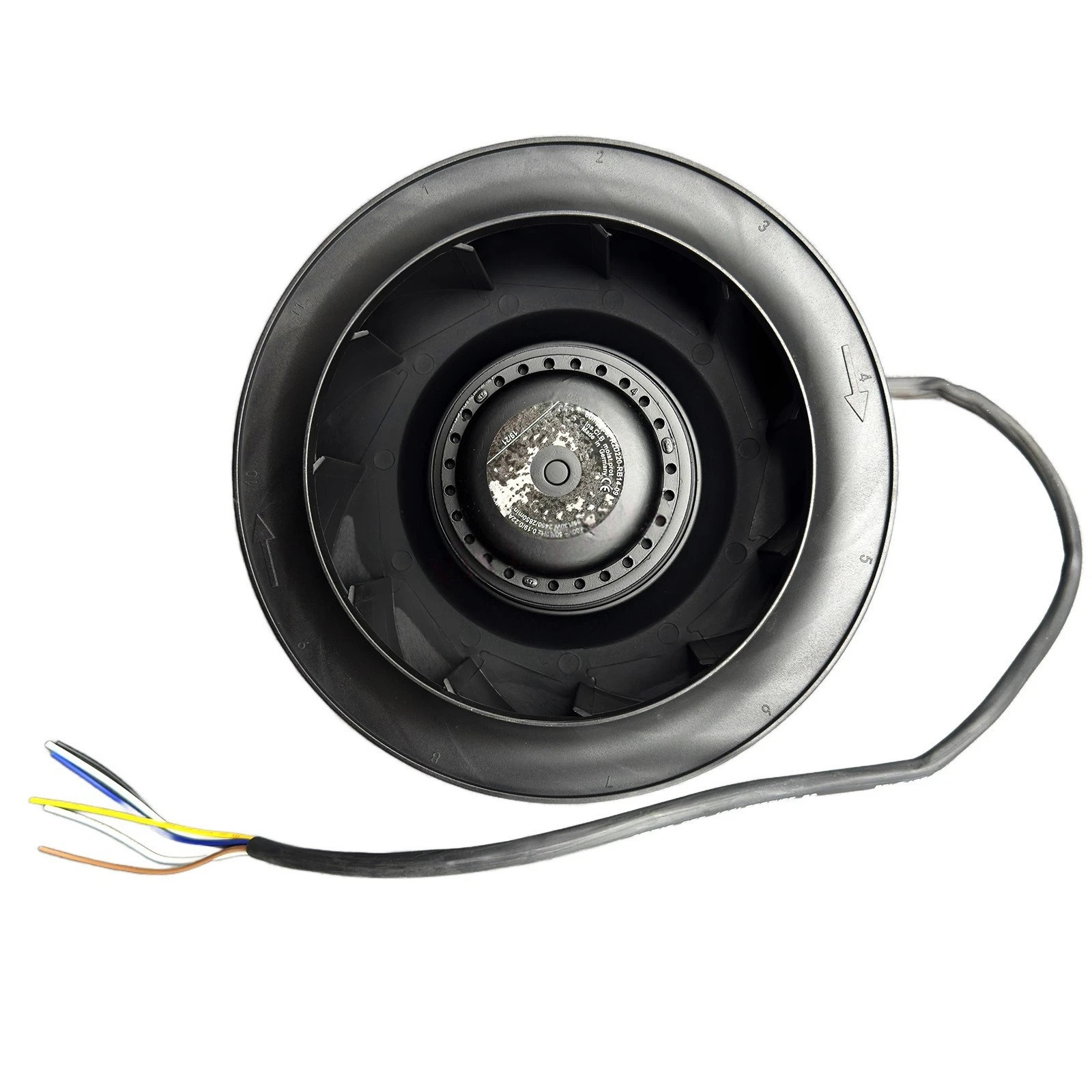 R2D220-RB14-09 Cabinet Fan for Ebmpapst AC 400V 130W 0.22A 50/60Hz 220MM 2450RPM