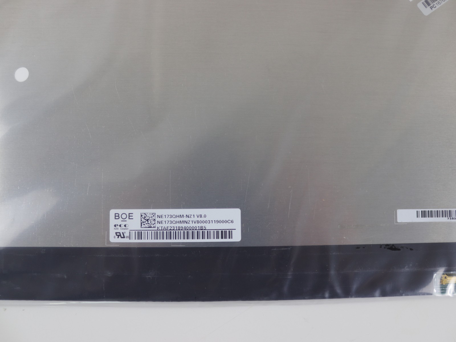 17.3″ for NE173QHM-NZ1 V8.0 2560×1440 240HZ LCD Non-Touch Screen Display Panel