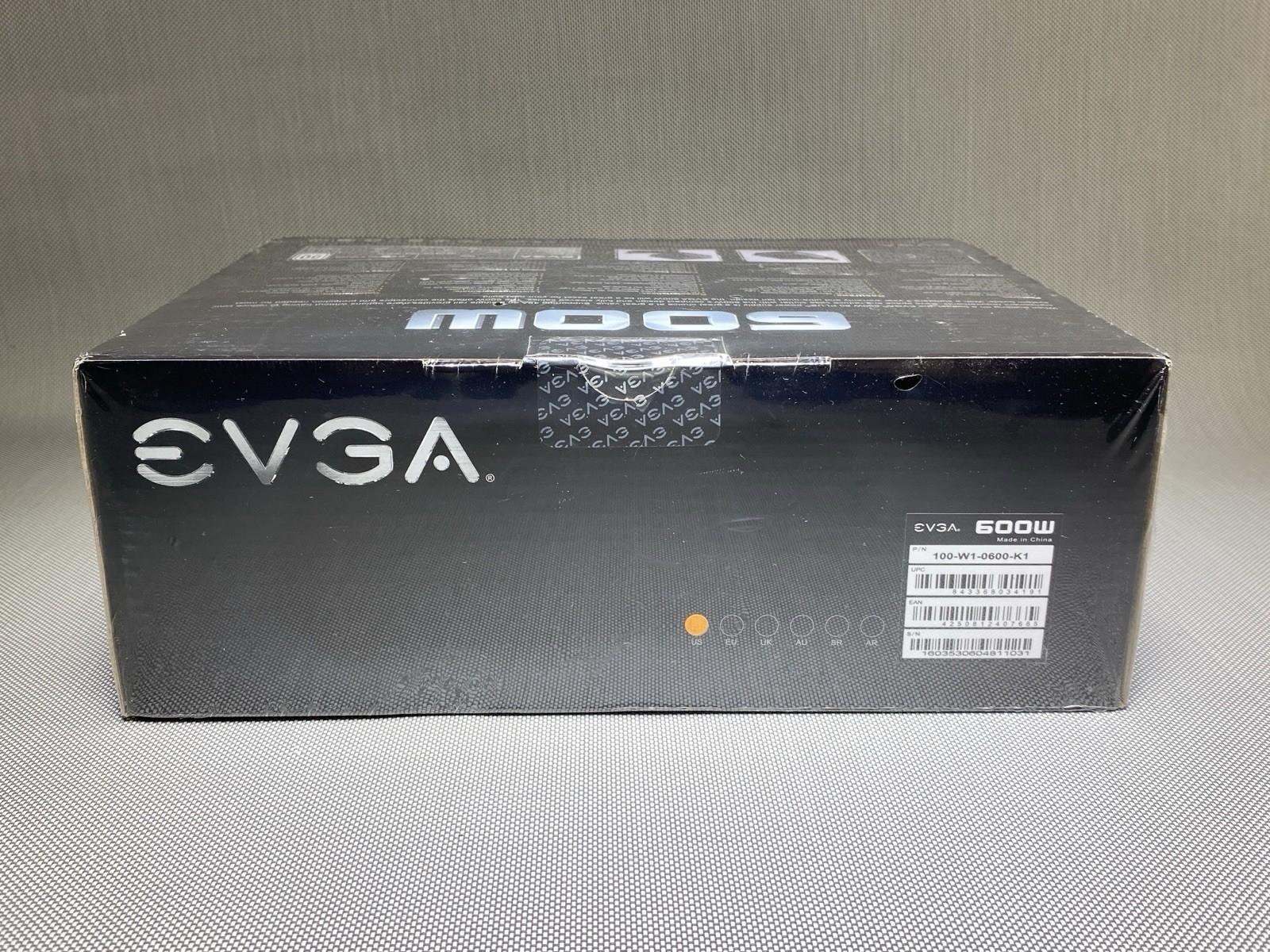 New & Sealed EVGA 600W 80 Plus Certified Power Supply (100-W1-0600-K1)