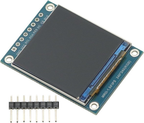 1.54 Inch Full Color TFT Display Module HD IPS LCD LED Screen 240×240 SPI