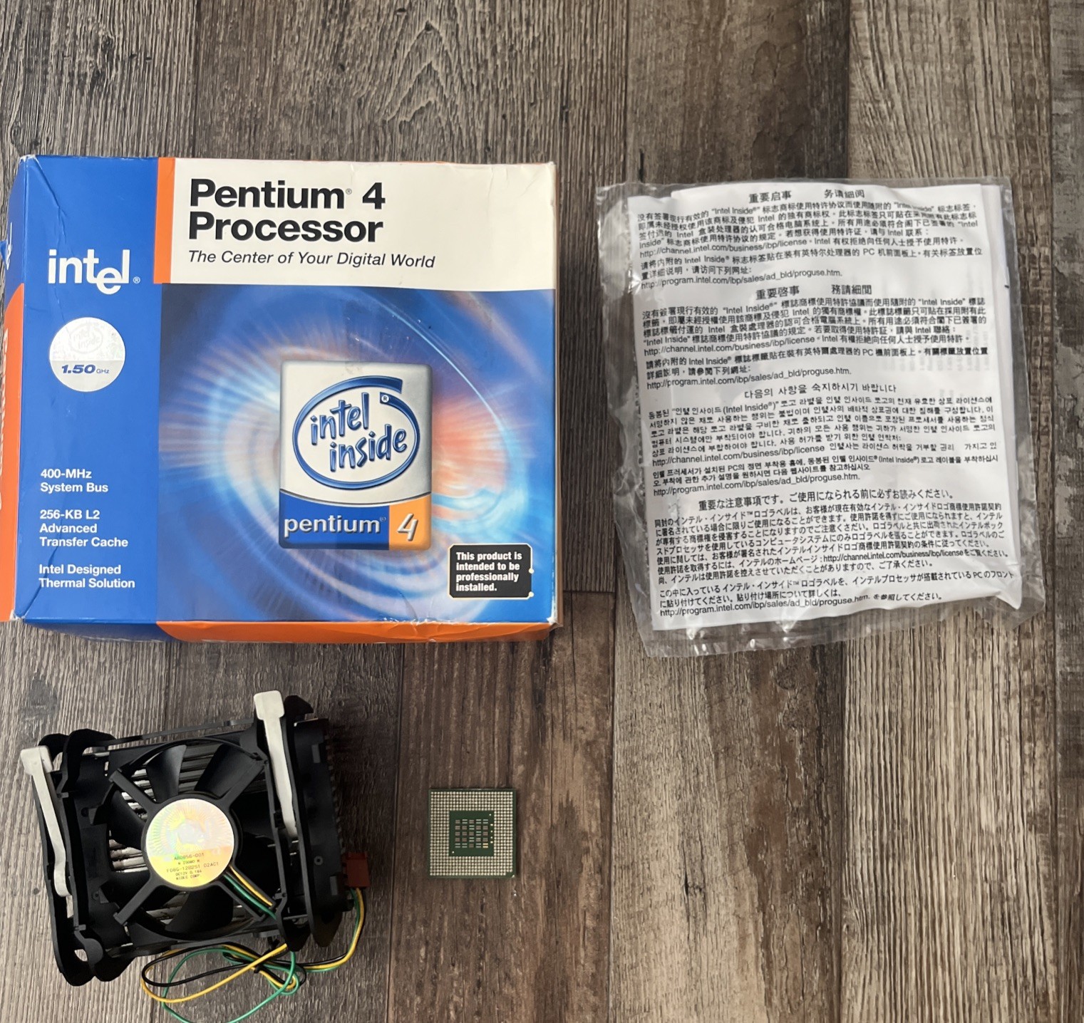 Intel Pentium 4 processor Parts See Description