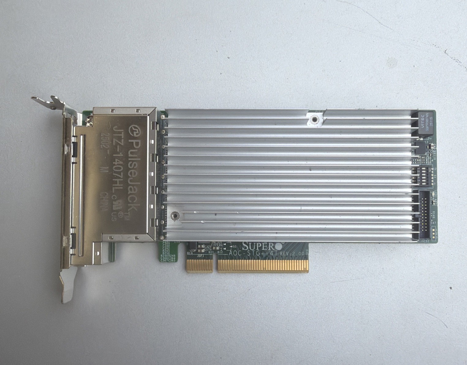 SuperMicro AOC-STG-i4T Intel XL710-T4 X557-T4 Quad Port 10GbE PCIe Network Card