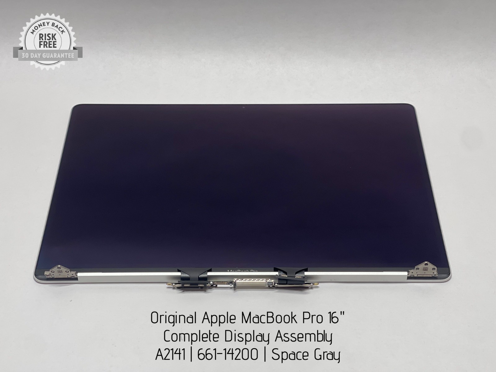 Apple MacBook Pro 16″ A2141 Complete Display Assembly 661-14200 (Space Gray) C
