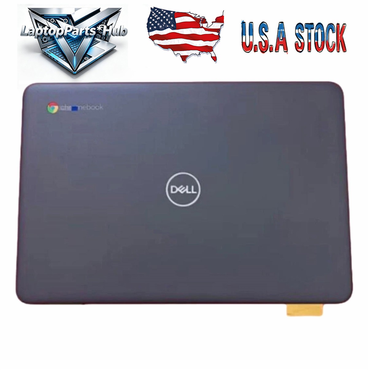 0PWN1F For Dell Chromebook 3110 3111 Lcd Rear Lid Top Back Cover Case USK