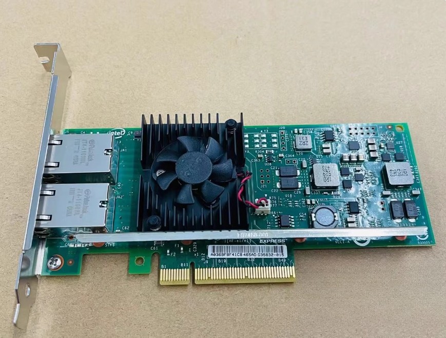 Suitable for X540 X550-T2 PCIe dual port 10 Gigabit desktop network card NAS
