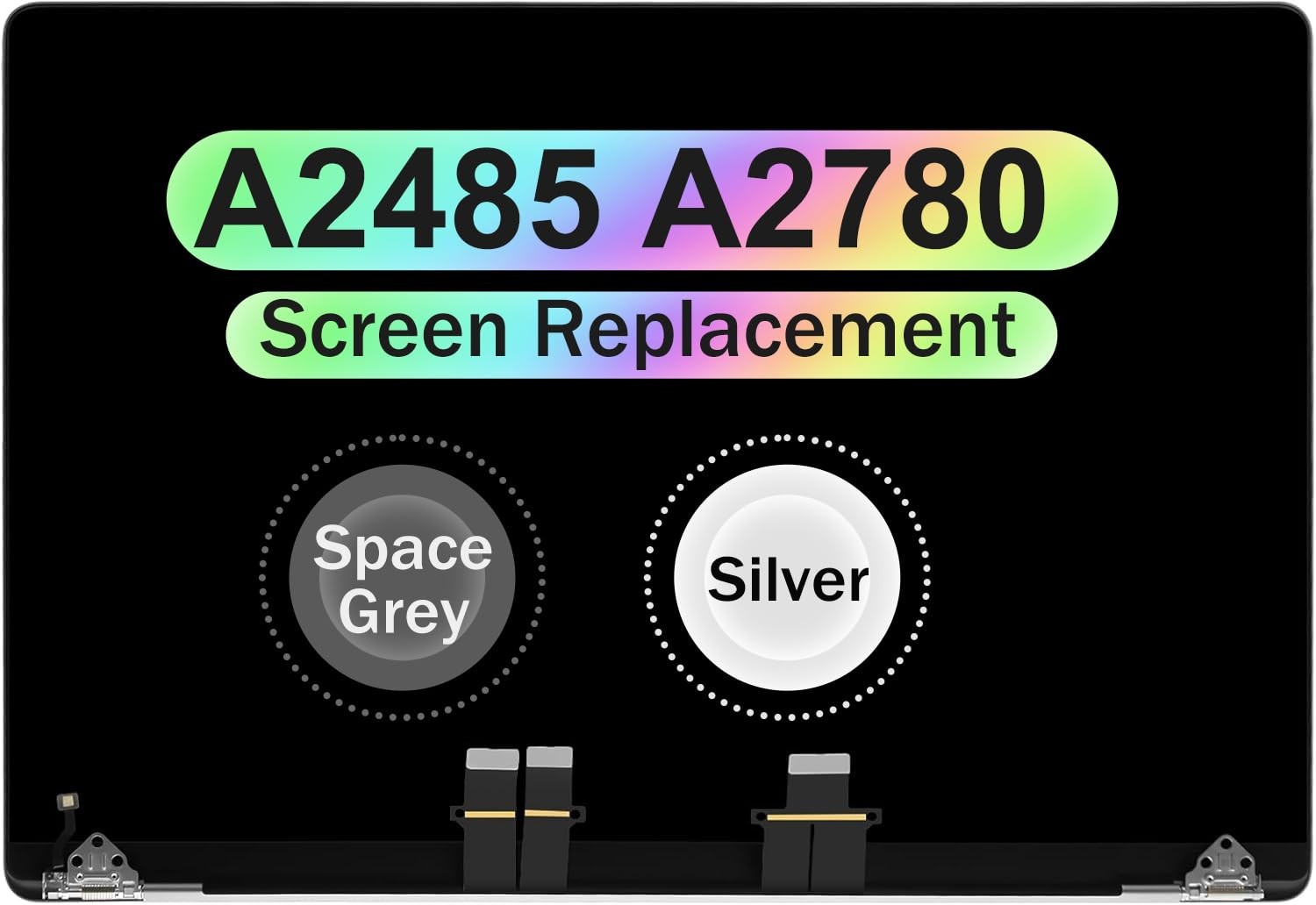 For Apple Macbook Pro A2485 M1 2021 EMC 3651 LCD Screen Display Assembly Gray