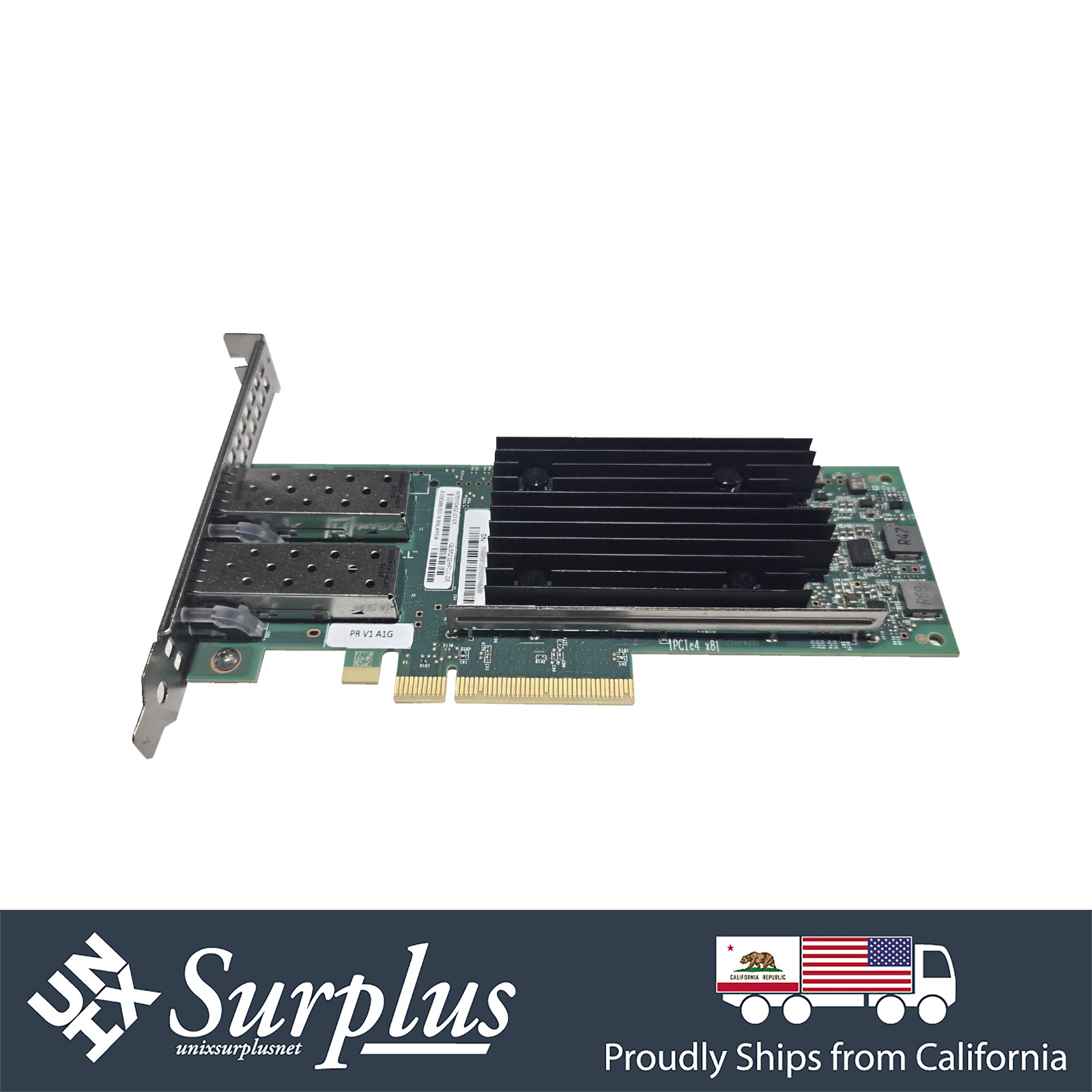 Dell Dual Port 25G SFP28+ Marvell Chipset PCIe 4.0 x8 NIC ES High Profile