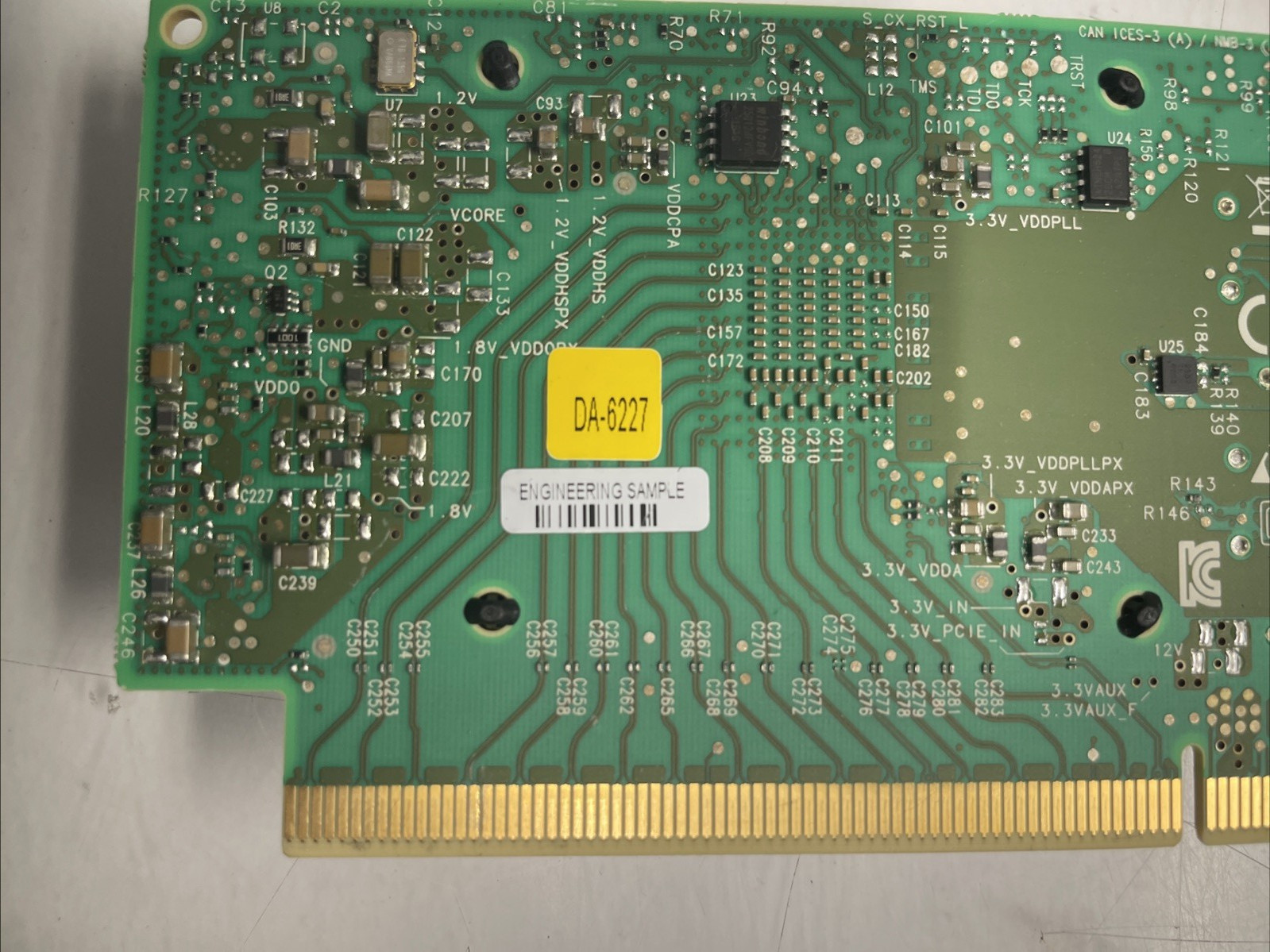 Mellanox CX556A MCX556A-ECAT ConnectX-5 EDR+100GBE Adapter ENGINERING SAMPLE +
