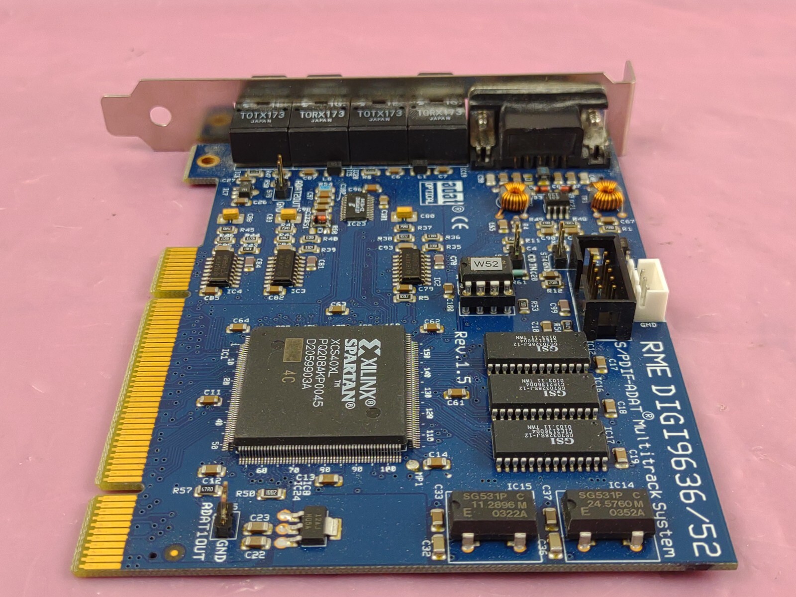 RME Germany DIGI-9636/52 9652 ADAT S/PDIF Digital Sound Card Expansion Board