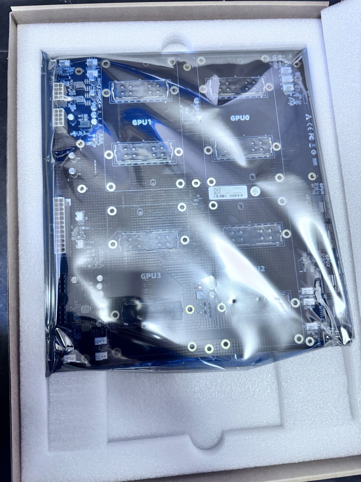 V100 4-card Quad-GPU SXM2 300G NVLINK 300GB/s Interconnection Baseboard Solution