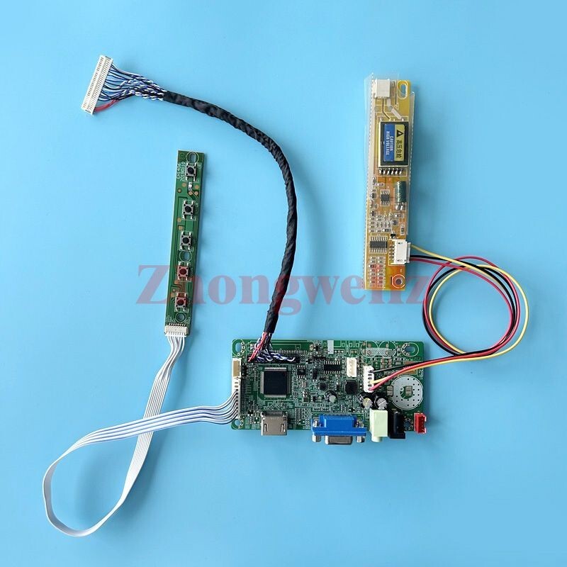 For N141C3-L03/L01 VGA HDMI 1440×900 30-Pin LVDS 1-CCFL LCD Driver Board DIY Kit