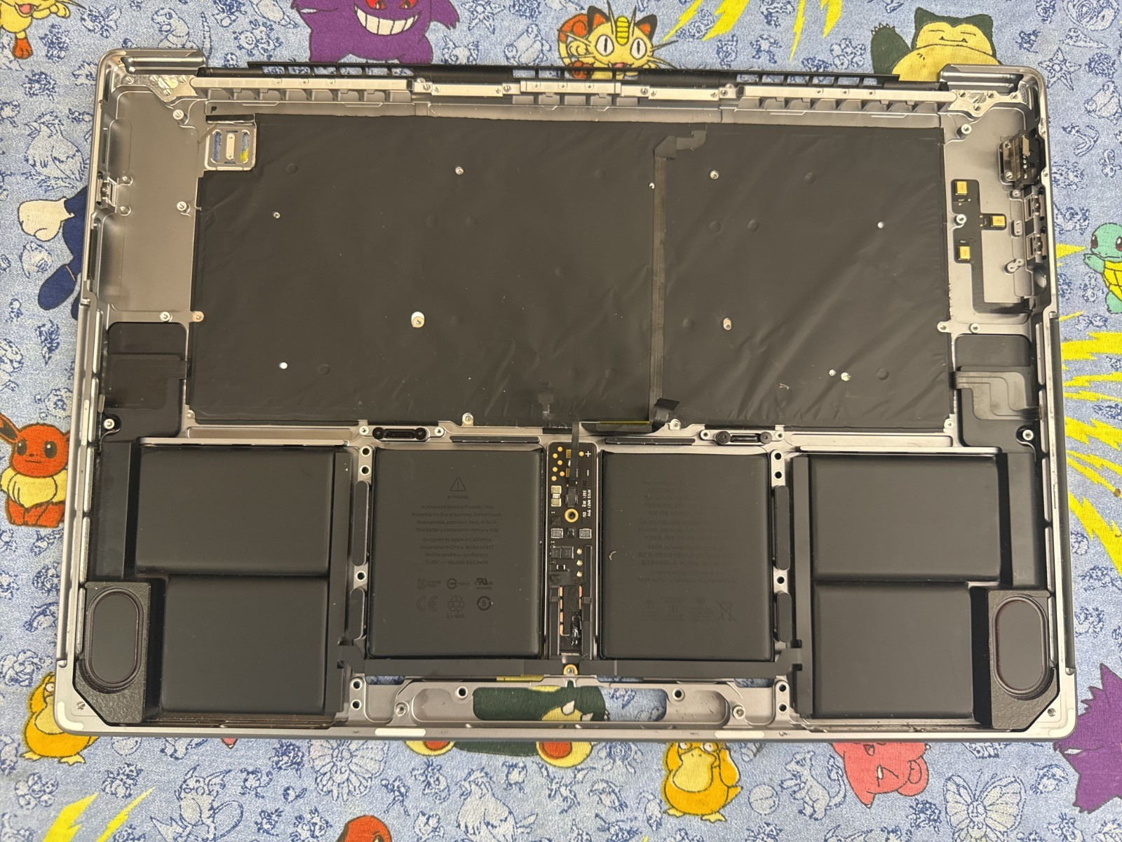 Top Case Keyboard Battery Palmrest For MacBook Pro 16″ M1 A2485 2021 Space Gray