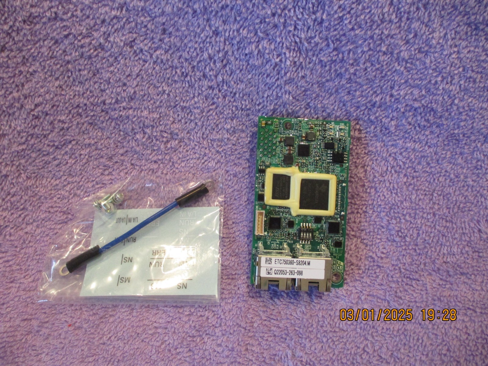 YASKANA # JOHB-SMP3-MA BRAND NEW MULITI PROTOCOL ETHERNET OPTION CARD FREE SHIP