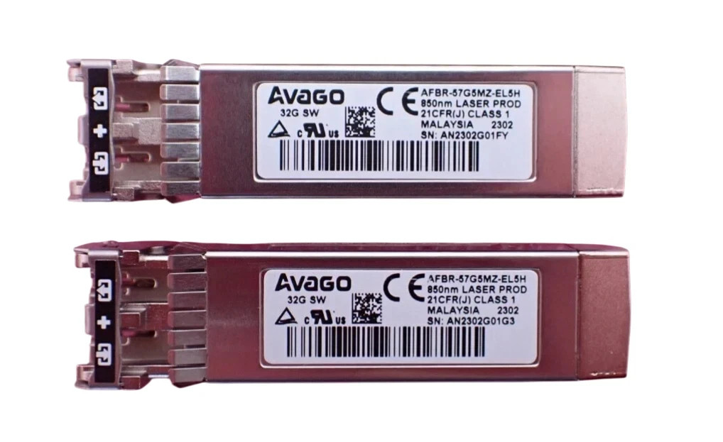 NEW Dell Emulex LPe35002 Dual Port 32Gb FC SFP+ Host Bus Adapter HBA LP HH 5KW3M