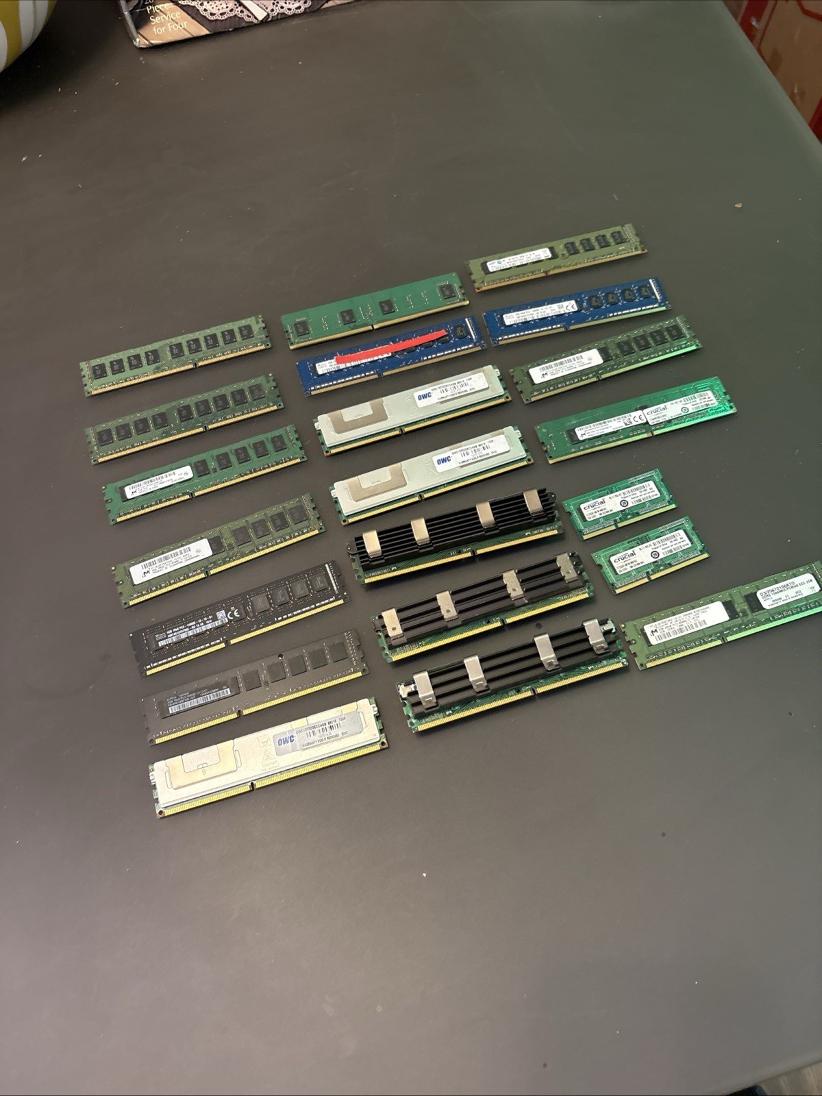 Mix Ram Lot Gold Mining SOLD AS-IS For Parts Unknown Condition 21 Pieces Lg Lot
