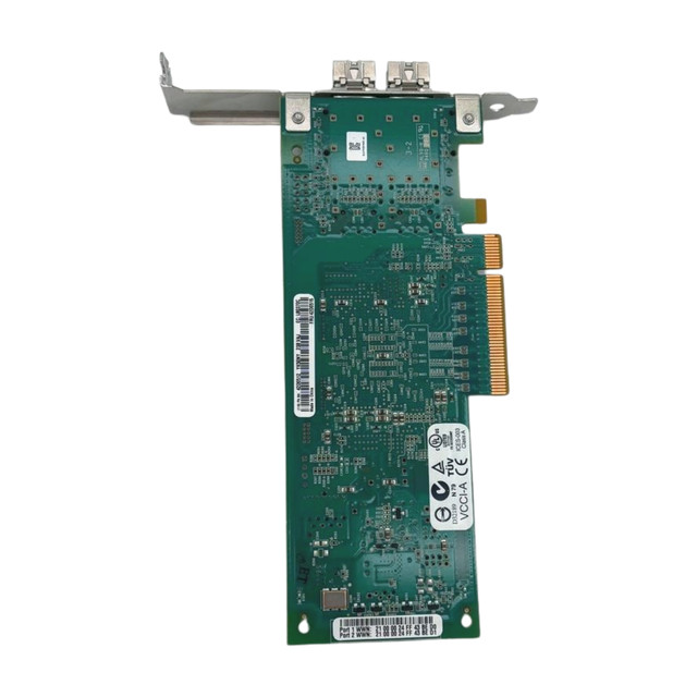 IBM 42D0516 QLogic QLE2562 PCIe 2.0 x8 Dual Port SFP+ FC Network Adapter w60