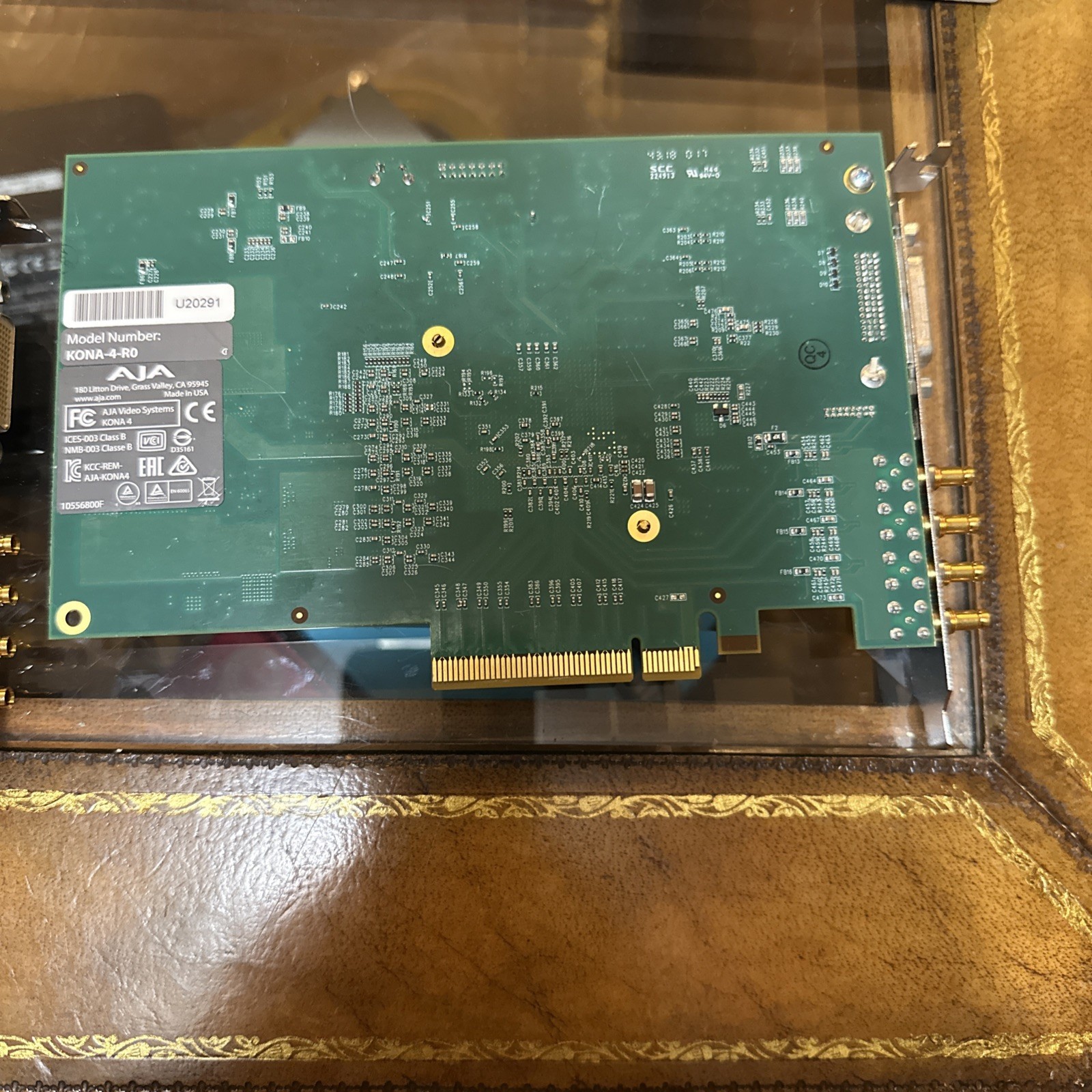 AJA KONA-4-R0 4-Channel SD/HD/FHD SDI PCIe x8 Video I/O Card