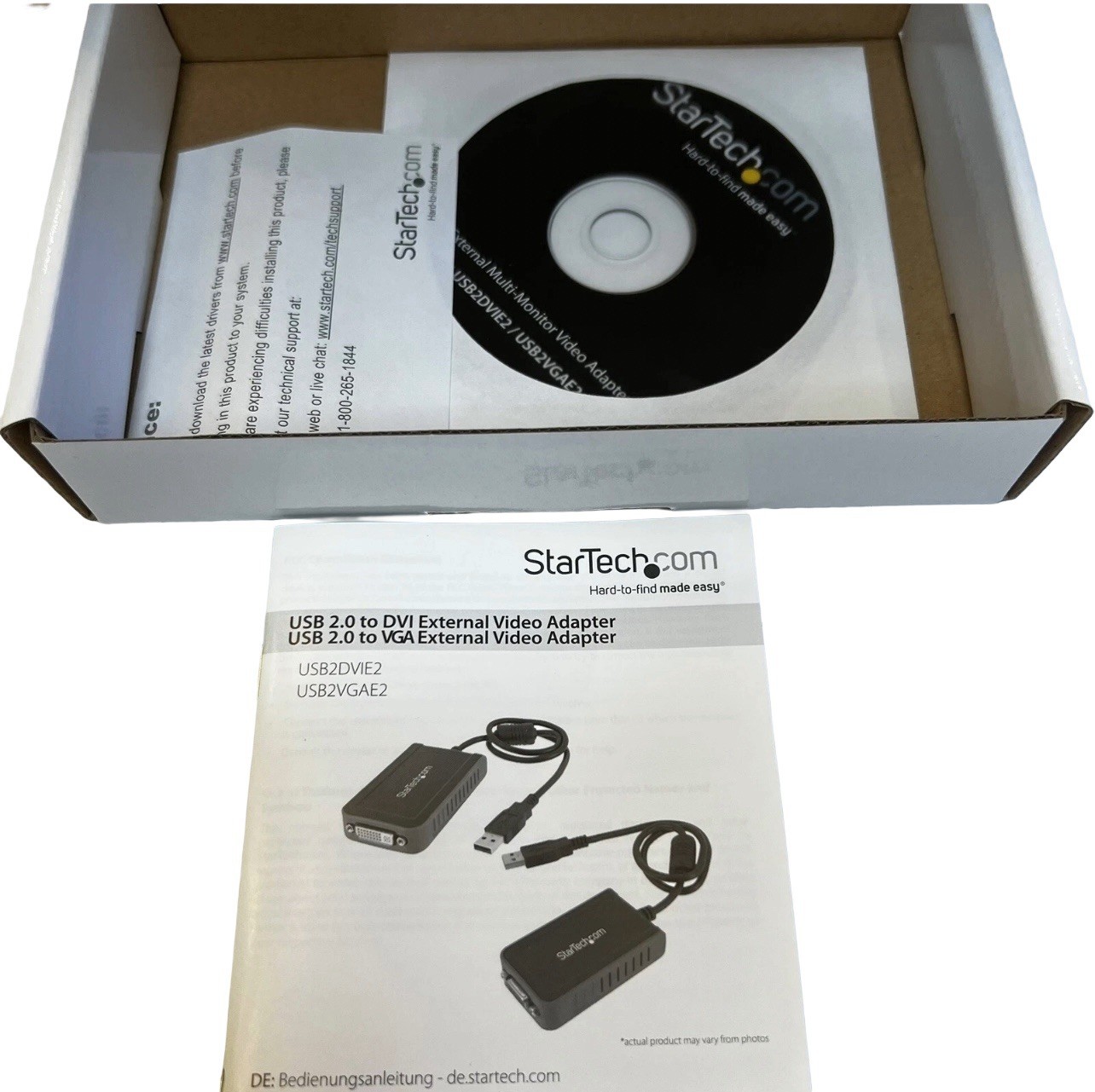 New StarTech USB to VGA External Multi-Monitor Video Adapter Entry Level