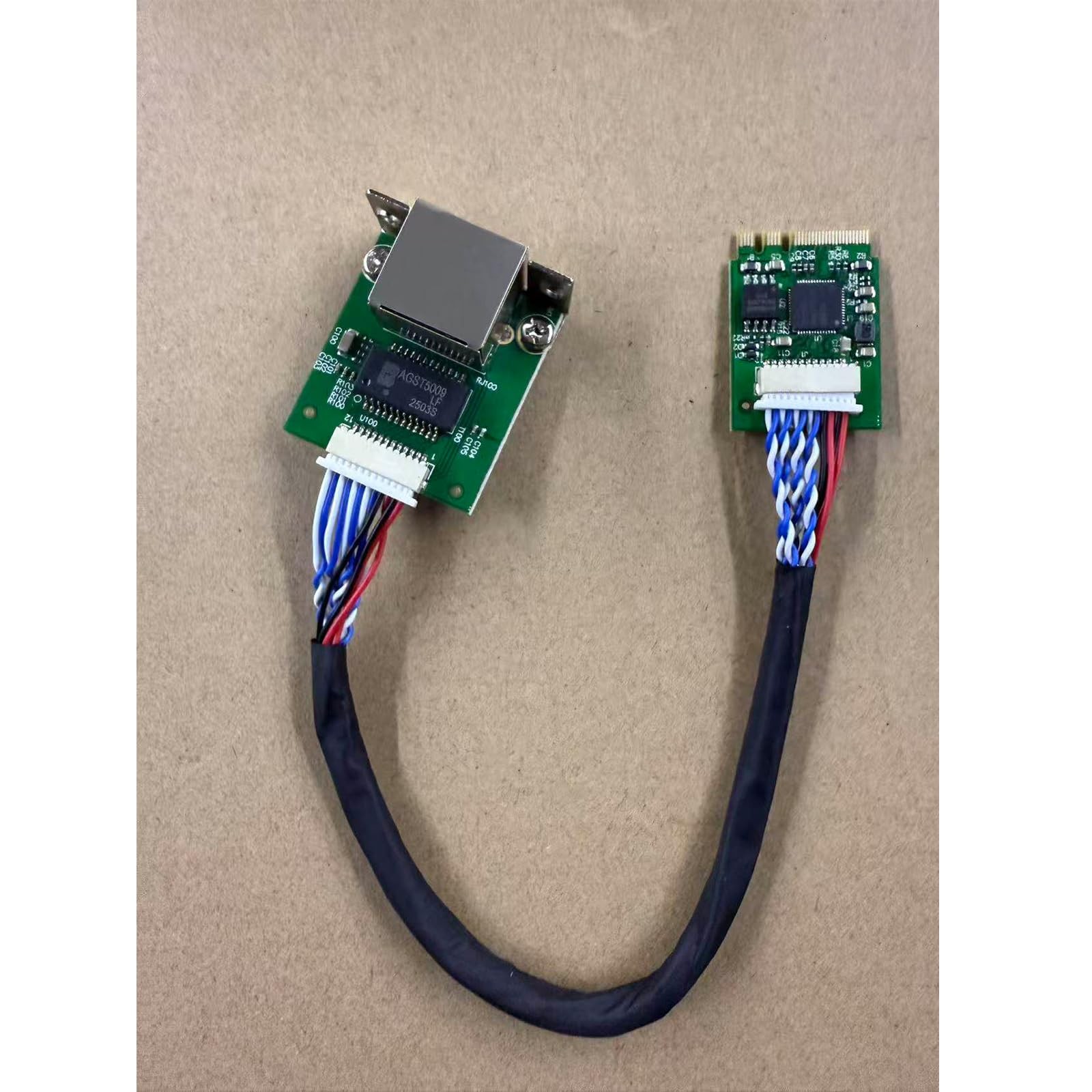 M.2 A+E Key to 2.5G Ethernet Adapter – NIC with Intel I226V, 100/1000/2500 Mb…
