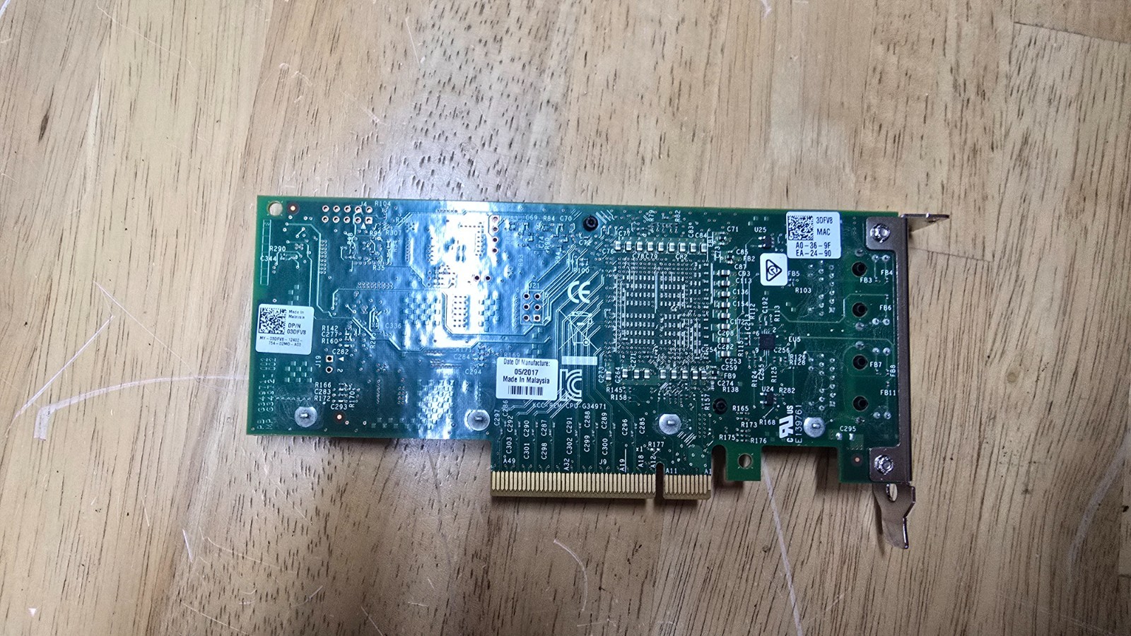 Genuine Dell X540-T2 Dual Port 10GbE Converged Network Adapter K7H46 3DFV8 -Low