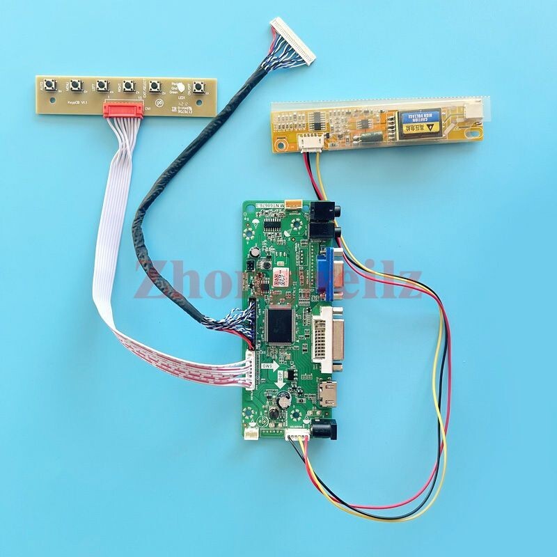 For LTN141BT06-002/102 VGA DVI HDMI 1440×900 1-CCFL 30-Pin LVDS LCD Driver Board