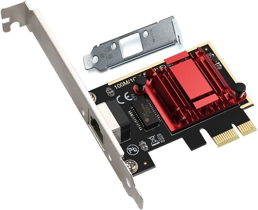 Stylish 2.5G Ethernet Card – Low Profile, High-Speed Performance for All Systems