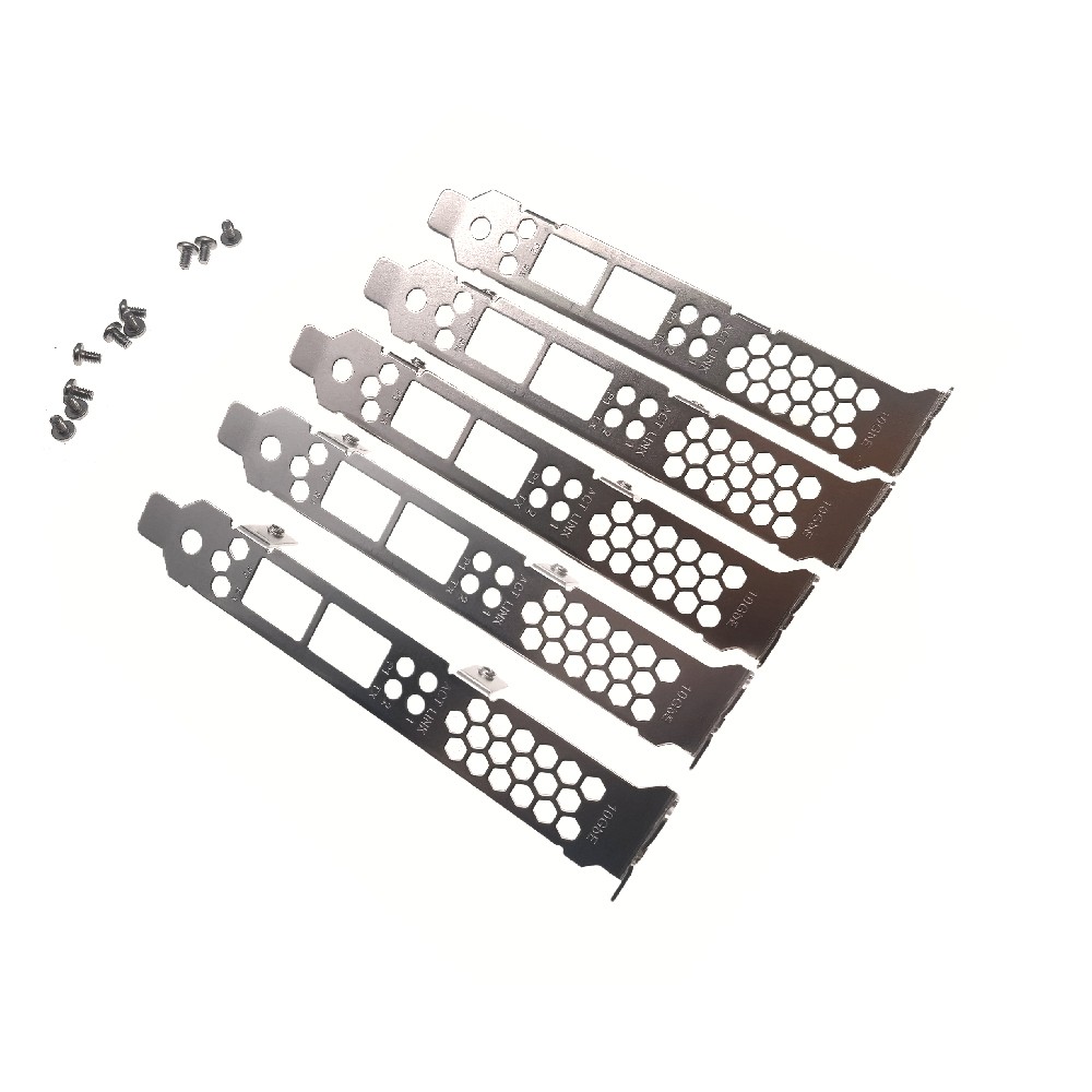 5pcs Long Full Height Bracket for HP 593742-001 593715-001 NC523SFP 593717-b21