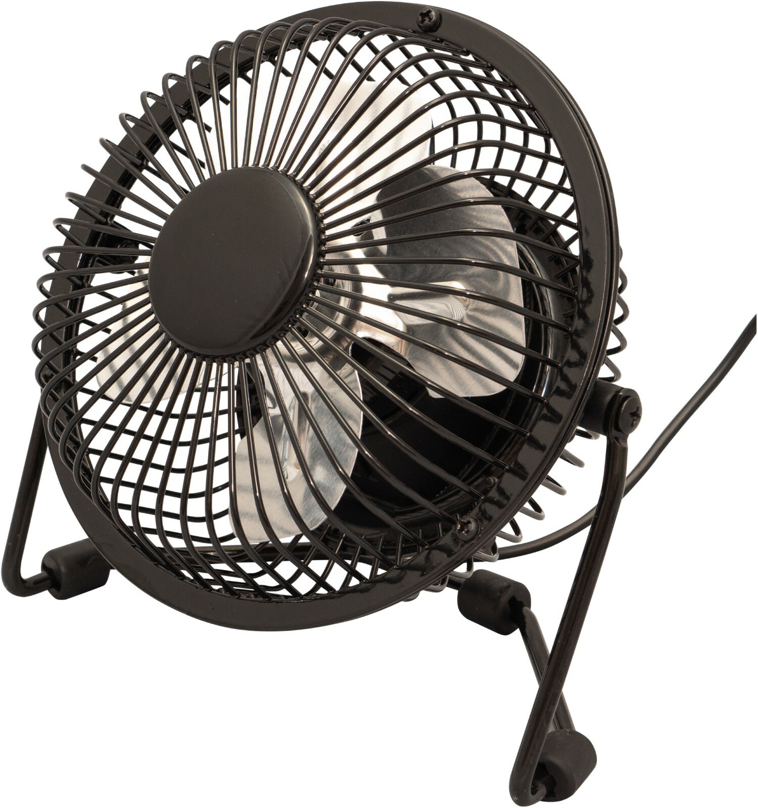 NEW 4″ USB POWERED 2100 RPM DESK FAN, ADJUSTABLE 180 DEGREE FAN POSITION