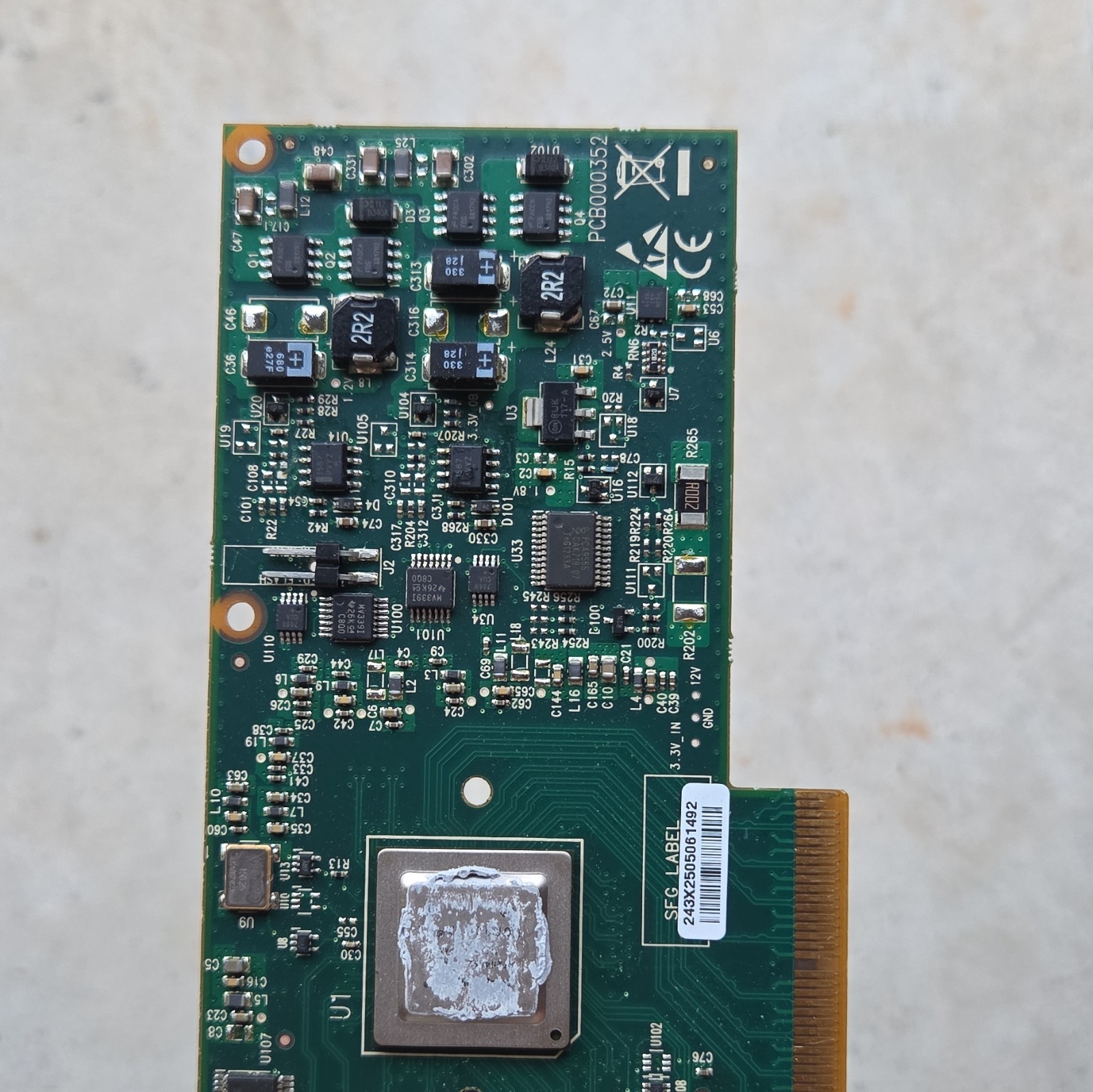 Cisco MHRH2A-XSR Dual Port 100Gbps QSFP28 PCIe Network Adapter Card