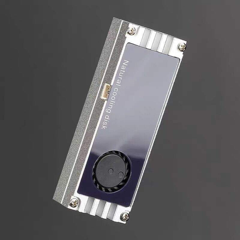 12V OLED Display M2 SSD Heatsink Cooler Temperature For M.2 2280 SSD Solid