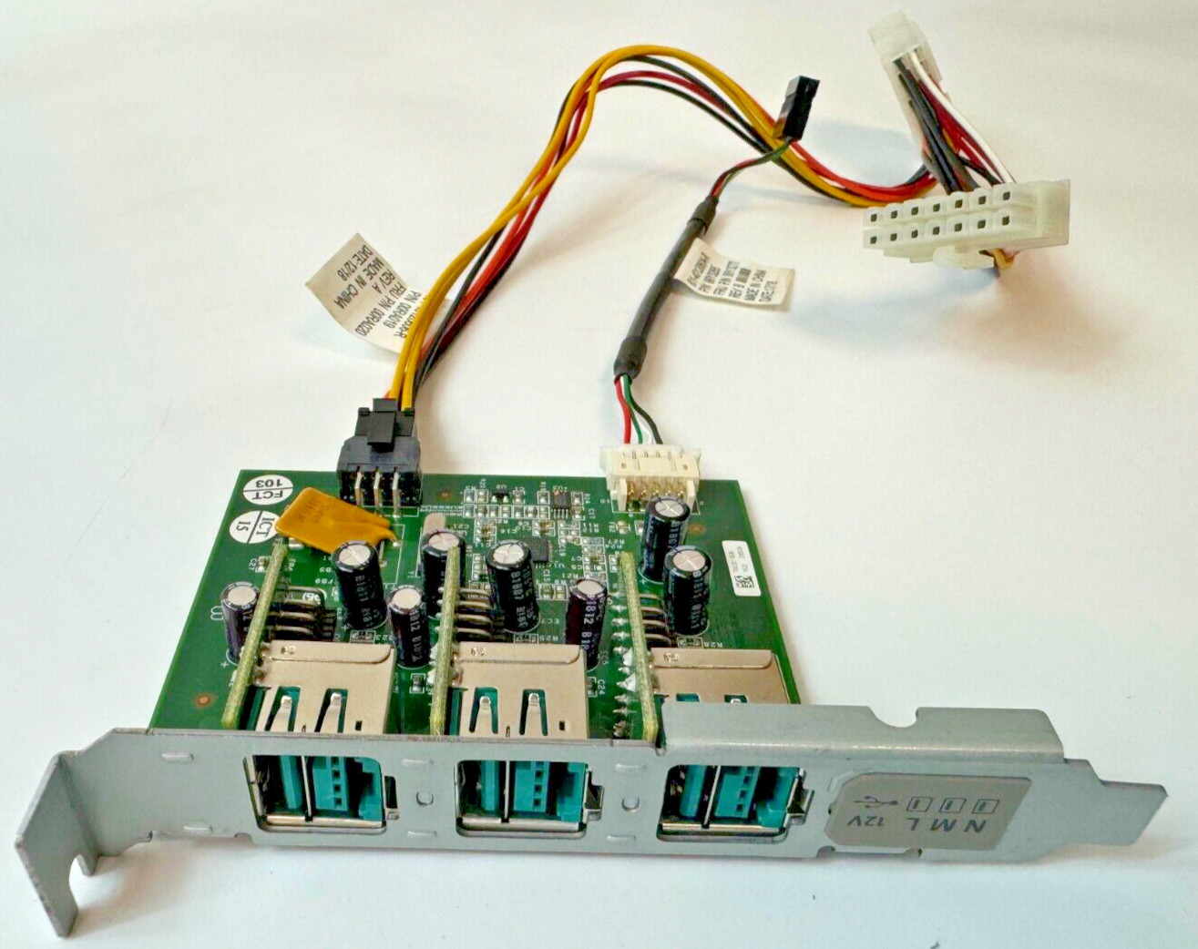 USB Card; 12V Powered USB, w/Cables, for Toshiba 4900-786 (00RA020, 00RA021) POS