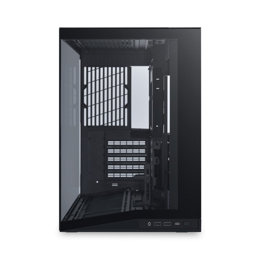 LIAN LI O11D MINI V2 O11DMIV2X Compact ATX Mid-Tower Airflow Computer Case Black