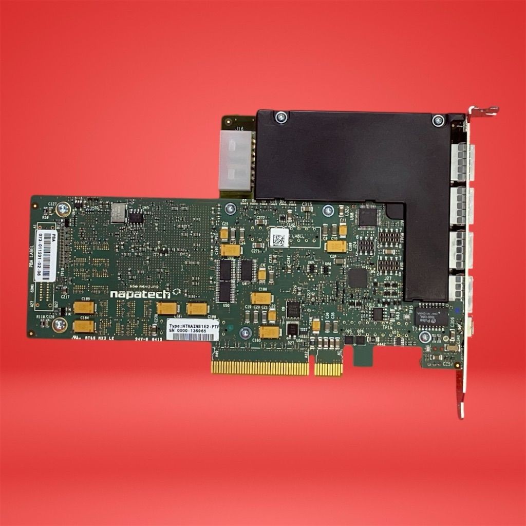 Napatech PCIe Network Accelerator 4-Port 10Gb SFP+ Capture Card
