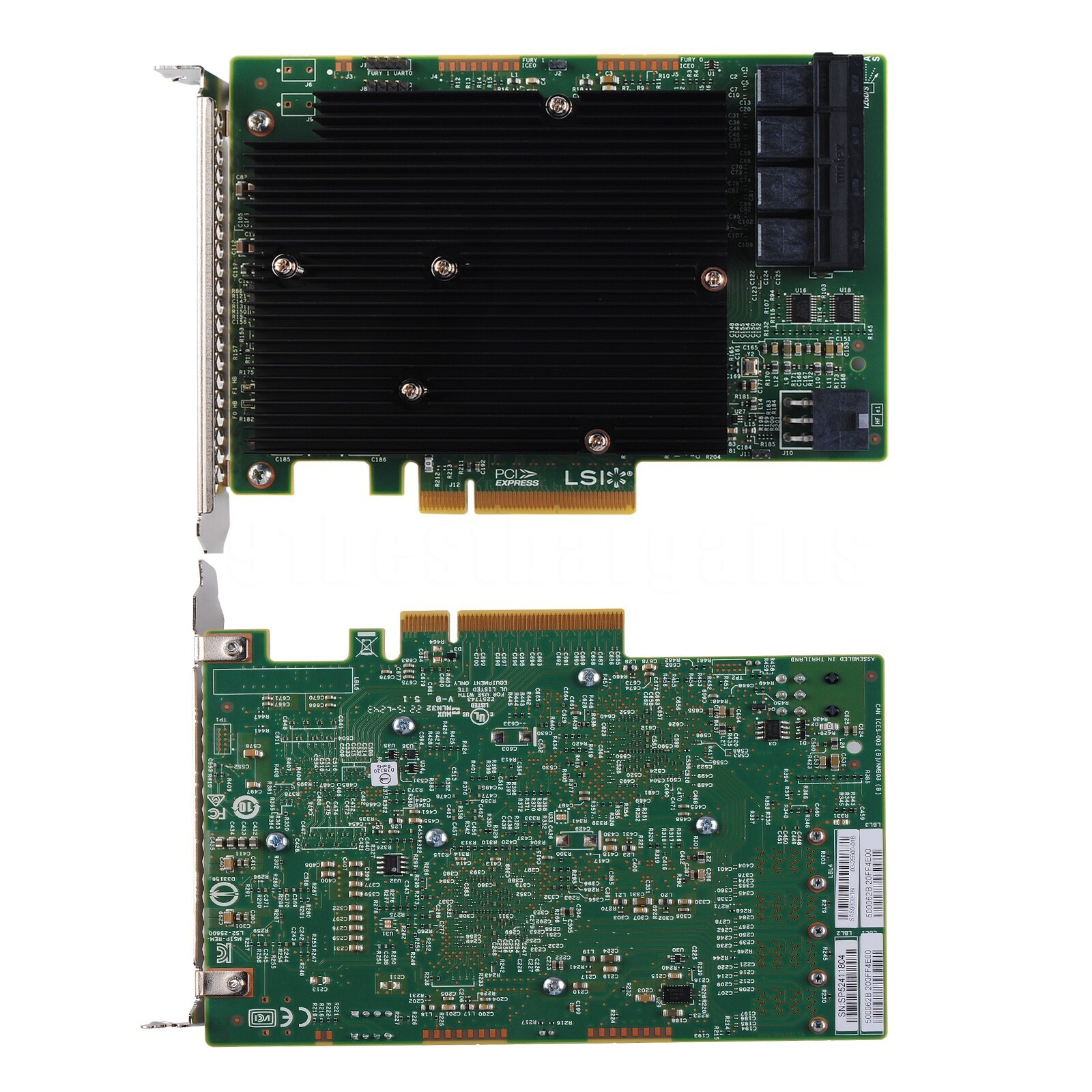 LSI 9300-16i 16 Port 12Gbps SAS 3 Host Bus Adapter TrueNAS UnRAID ZFS IT-Mode
