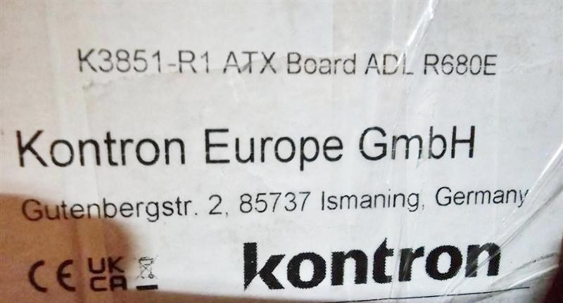 Kontron K3851-R S1700/R680E//4xDP/3xLAN/1xPCI/ATX/24-7 F5110-V194