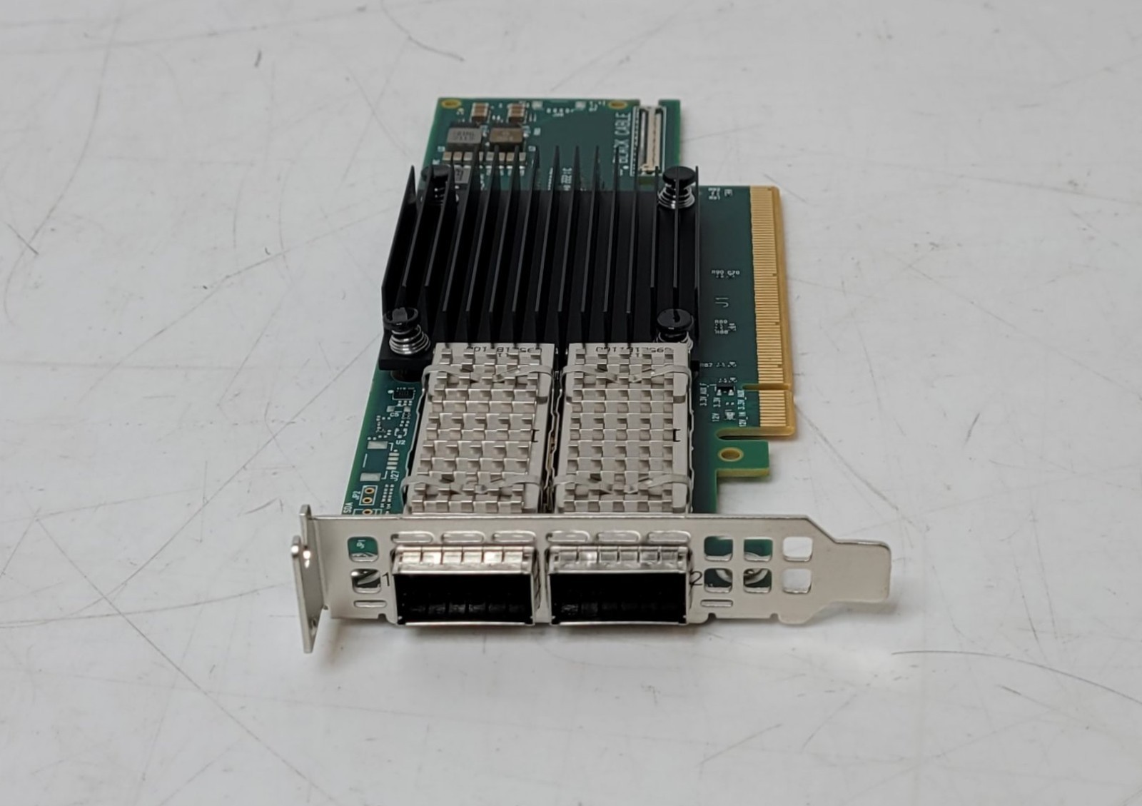 Mellanox ConnectX-6 100GbE 2 Port QSFP PCIe Ethernet Adapter – MCX653106A-ECAT