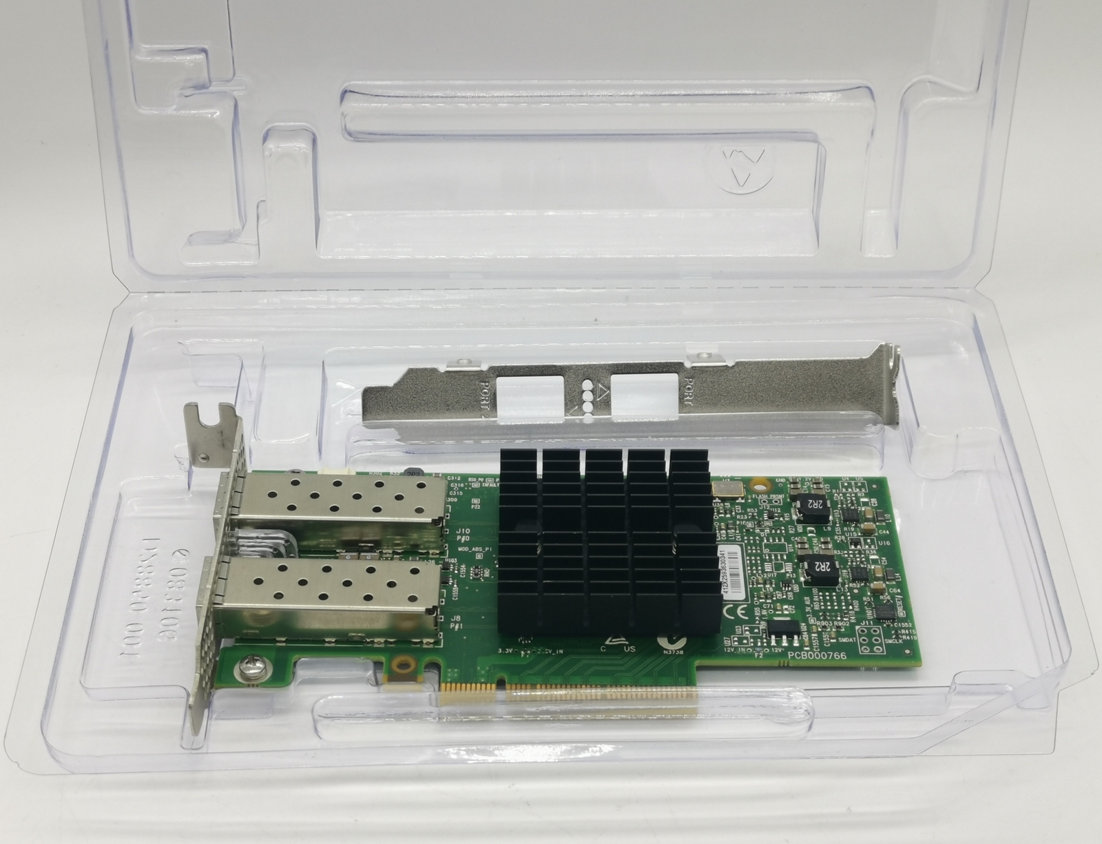 Dell Mellanox ConnectX-3 10Gb SFP+ Dual Port CX322A Network Card – YHTD6 0YHTD6