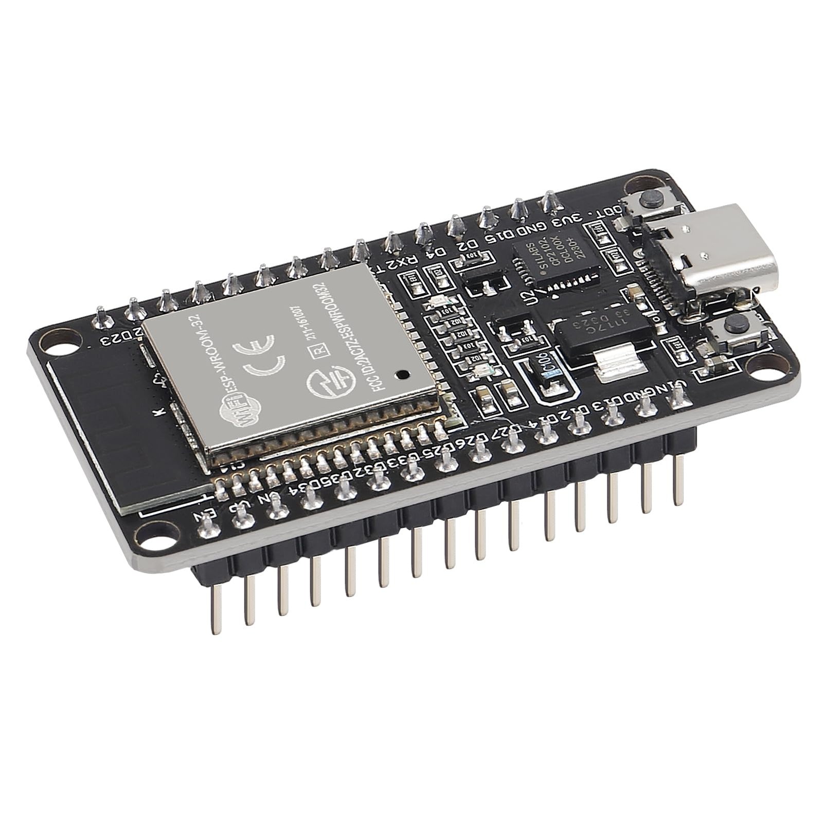 AITRIP 3PCS Type c 30pins CP2102 ESP-WROOM-32 ESP32 ESP-32S Development Board…