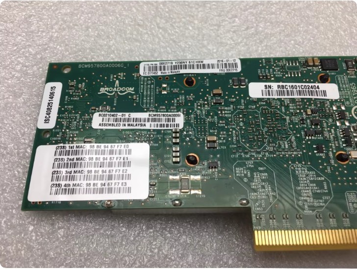 00E2719 10GB EN0S/EN0U4 small machine card BCM957800A