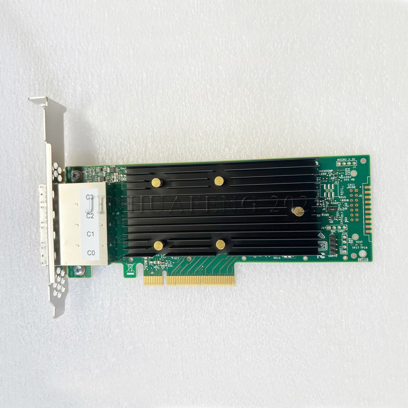 Intel RSP3GD016J Broadcom LSI 9400-16e SATA / SAS PCI-E x8 12Gbps Tri-Mode HBA