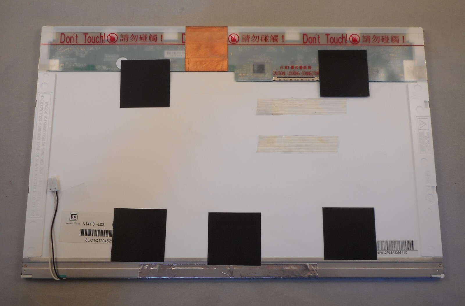 CHI MEI N141I3-L02 – 14.1” Widescreen LCD Panel (1280 x 800) / Glossy Screen