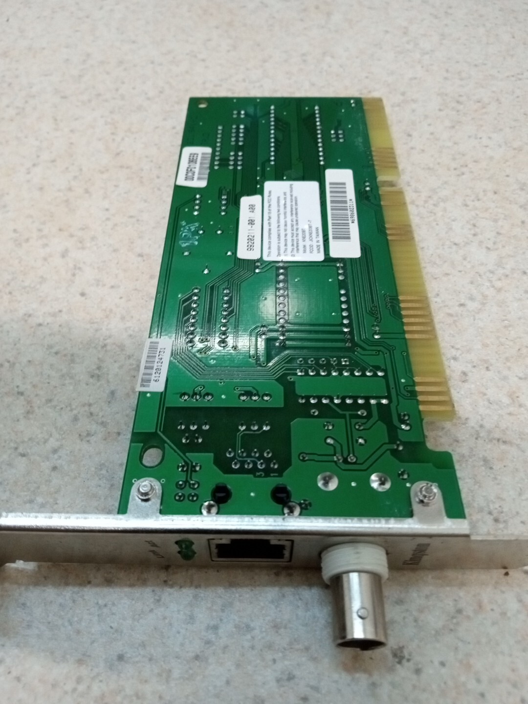 Kingston KNE20BT KNE20BT 10Base-T 16-Bit ISA Ethernet Card With Coax Connection