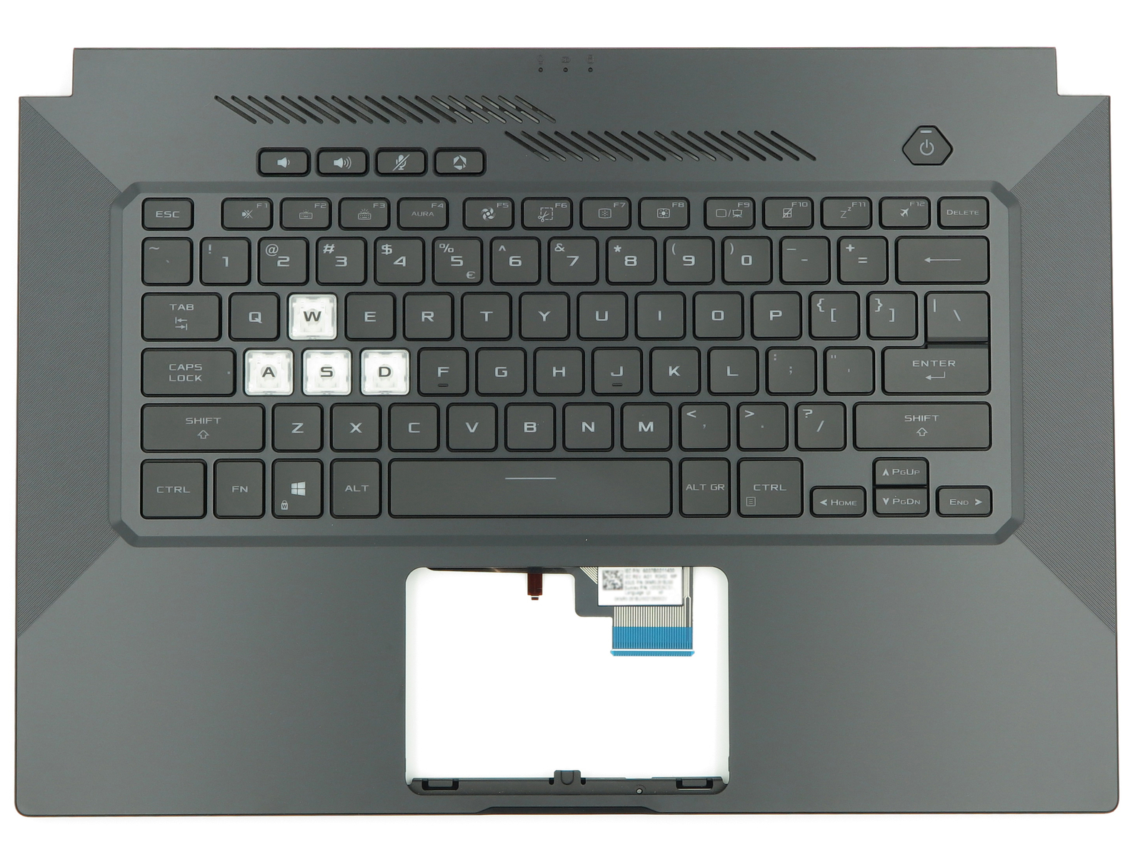 FOR Asus TUF Dash F15 FX516PM FX516PR Palmrest Keyboard LED US-International