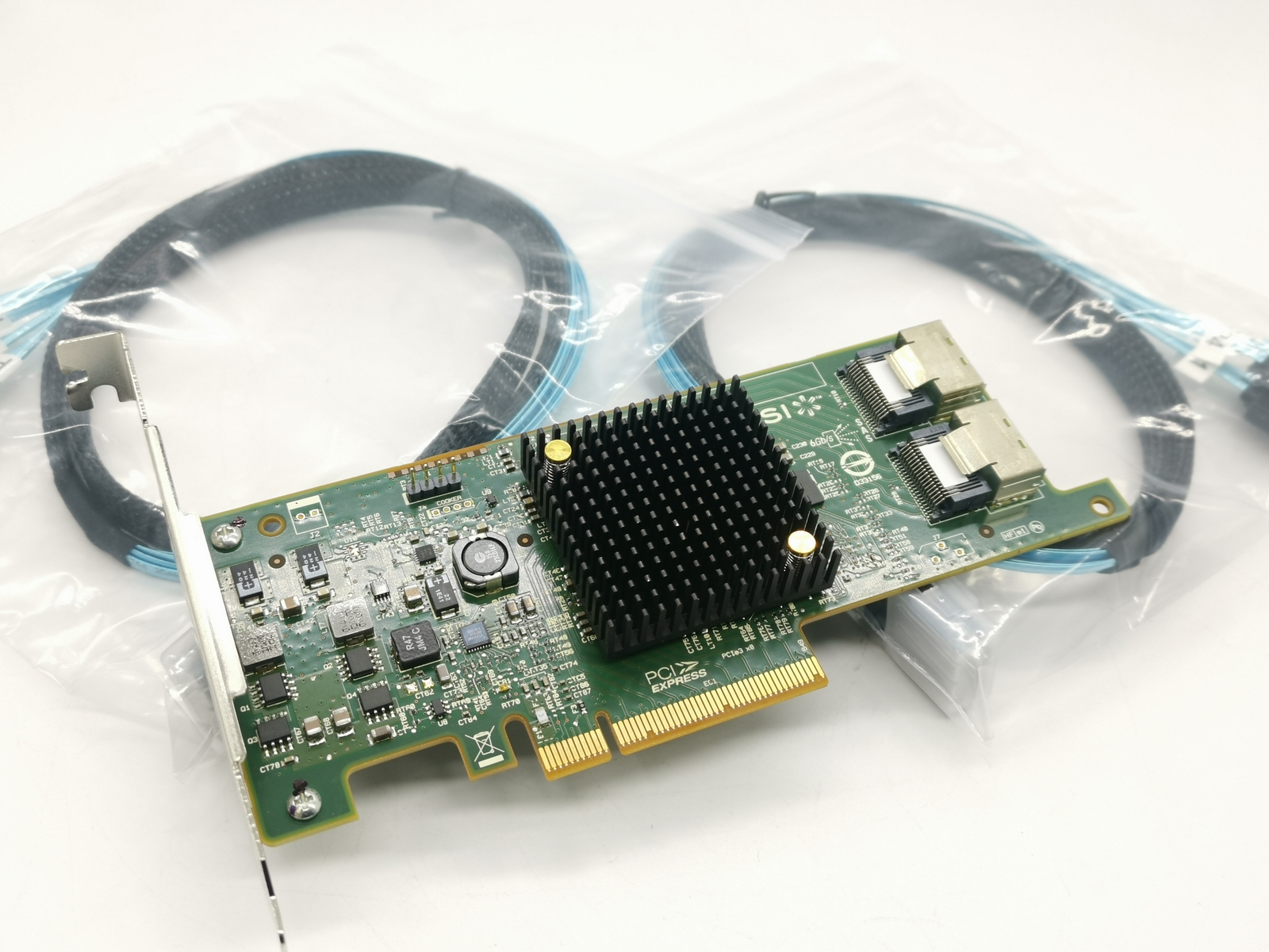 LSI 9207-8i IT Mode SATA/SAS 6G/s PCI-E 3.0 Host Bus Adapter w/ 8087 SATA/SAS US